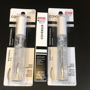 COVERGIRL Clear Lash/Brow definition and Outlast Lipstick